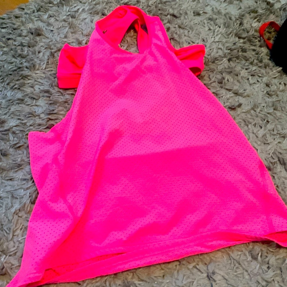 Pink tank top girls
